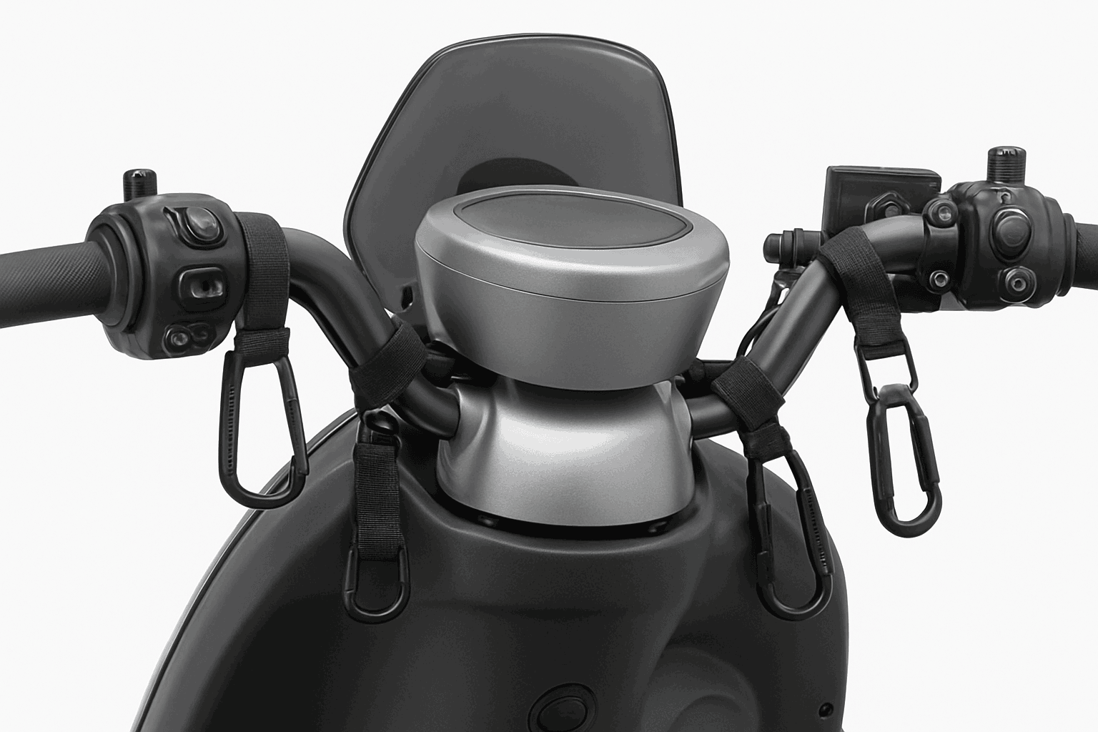 Heavy Duty Bike Handlebar Hook for Helmet, Bags & Bottles-2 pcs