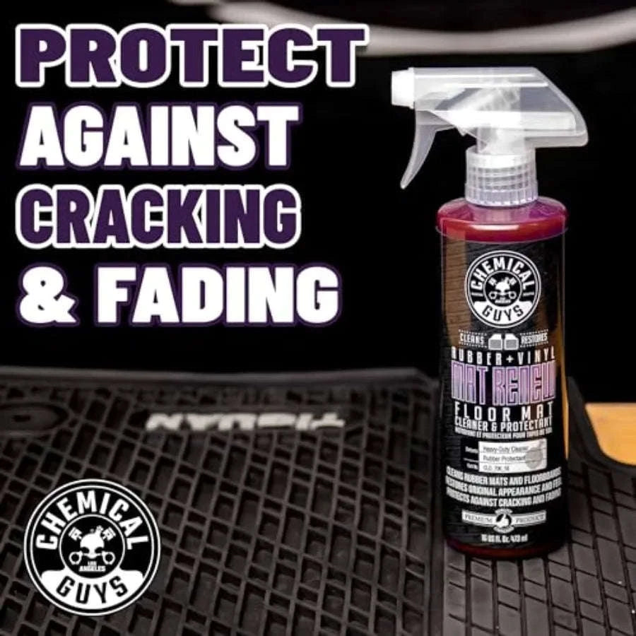 Heavy Duty Door Mat Cleaning Kit with Renew Rubber + Vinyl Cleaner-United States