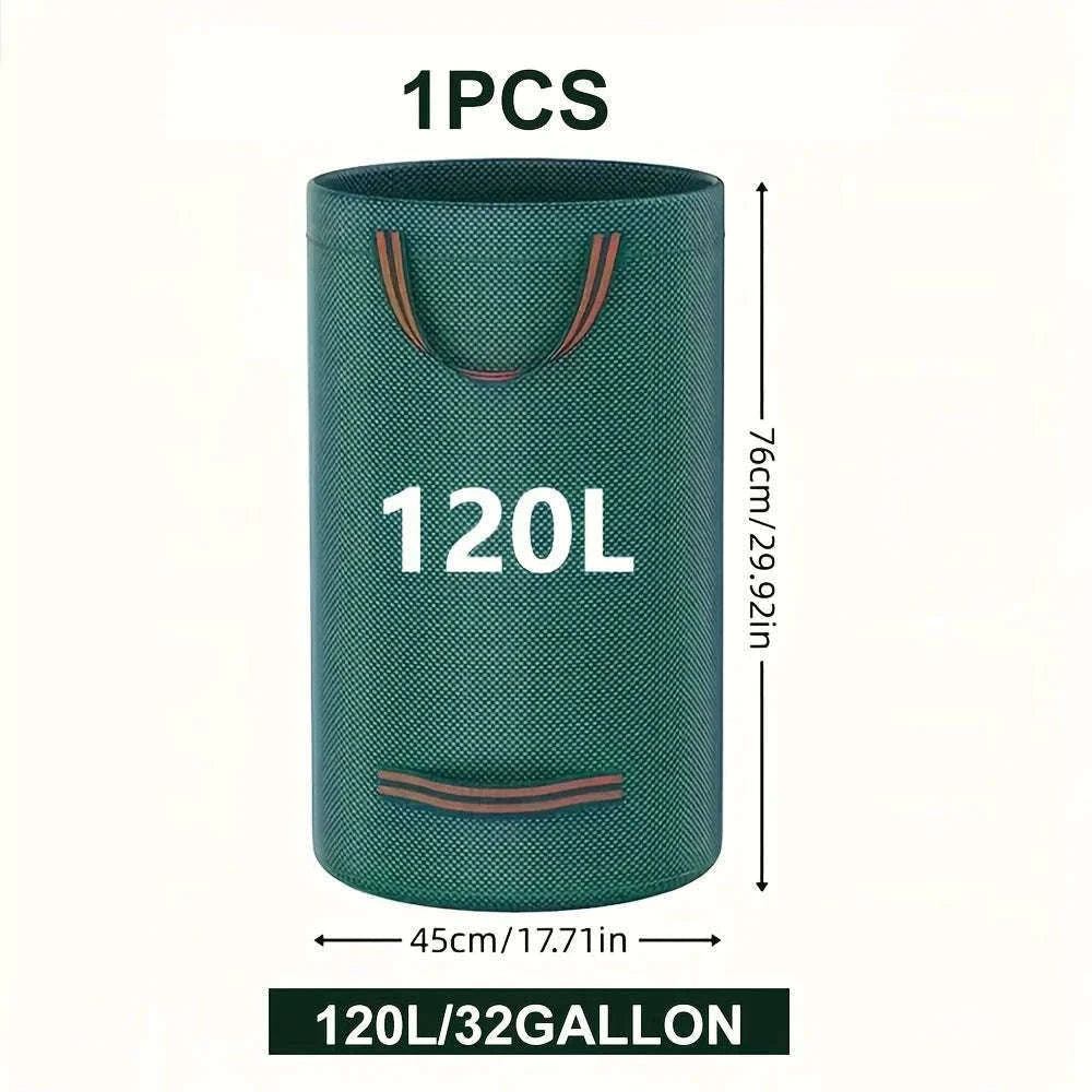 Heavy-Duty Garden Waste Bags for Leaves, Branches, and Debris-500L