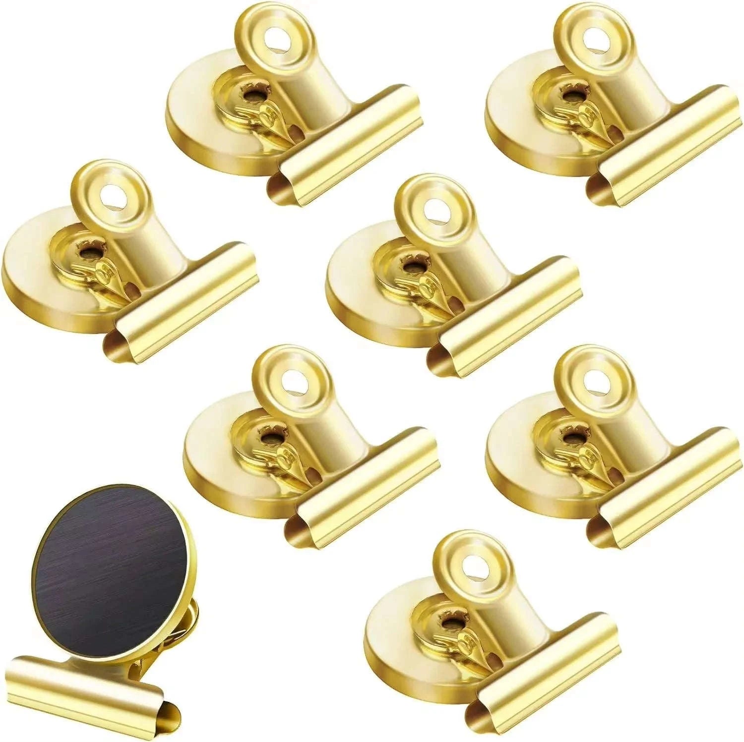 Heavy Duty Magnetic Bulldog Clips-10PCS-Sliver