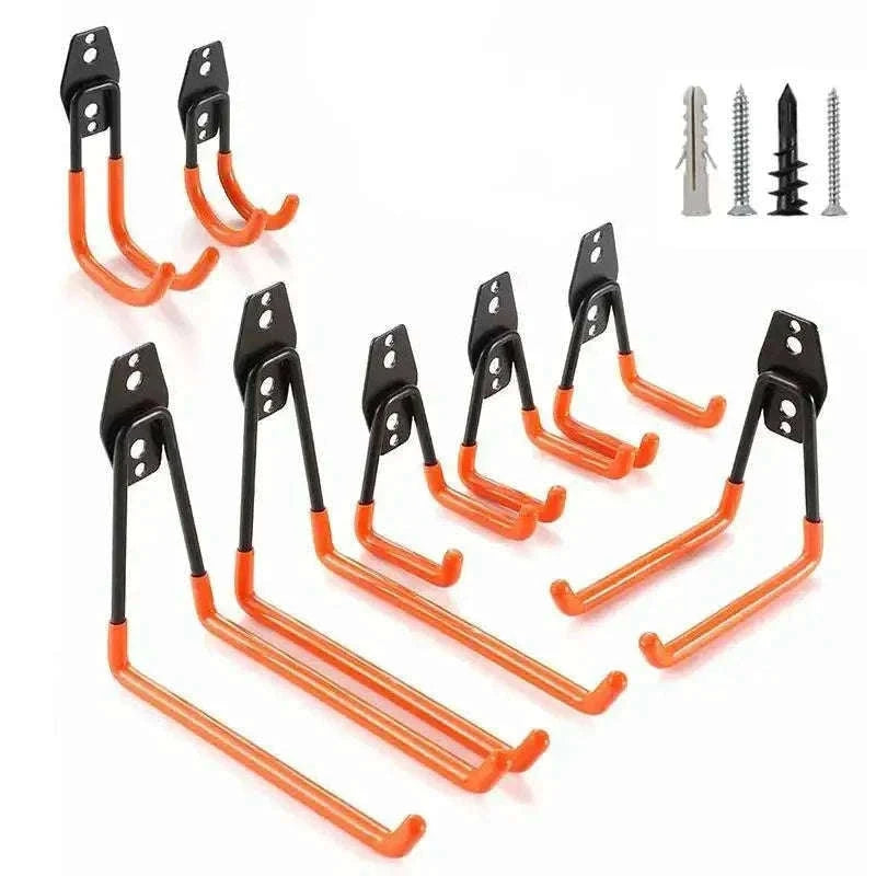 Heavy Duty Metal Hook Garage Organizer for Strong Wall Storage-hook 01 5PC