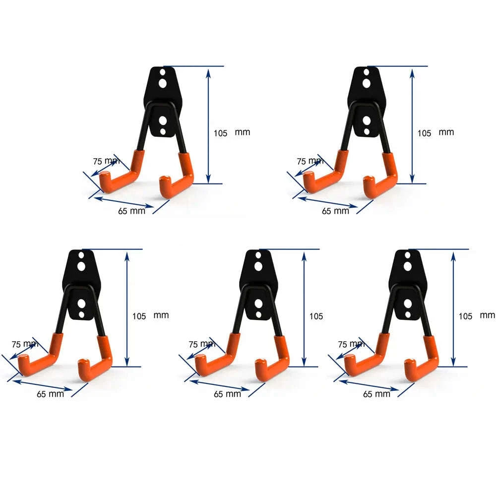 Heavy Duty Metal Hook Garage Organizer-hook 01 5PC