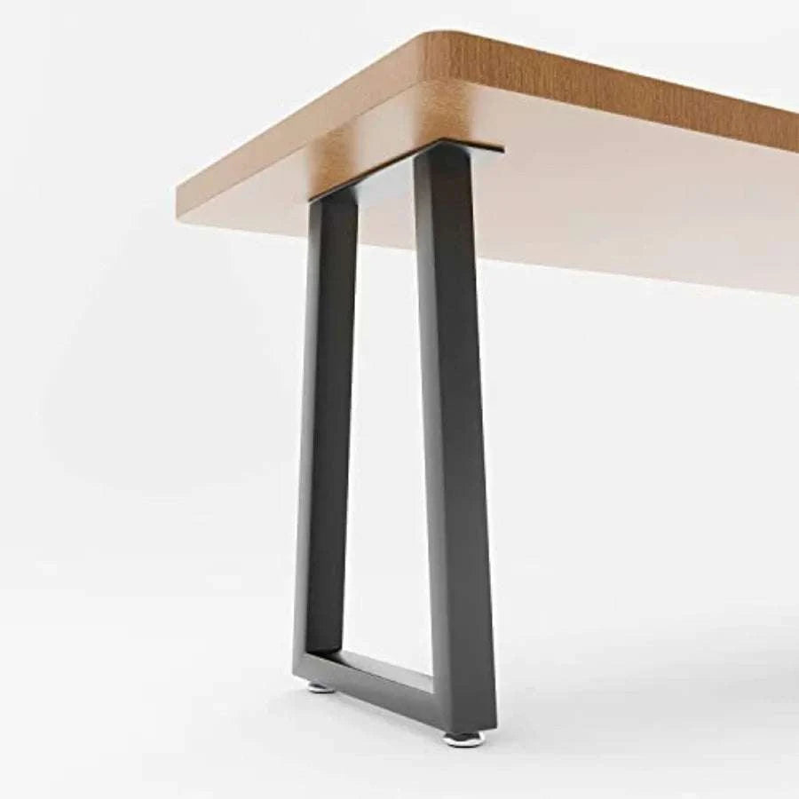 Heavy Duty Metal Table Legs 28" x 17.7" Square Frame Set-United States / Black