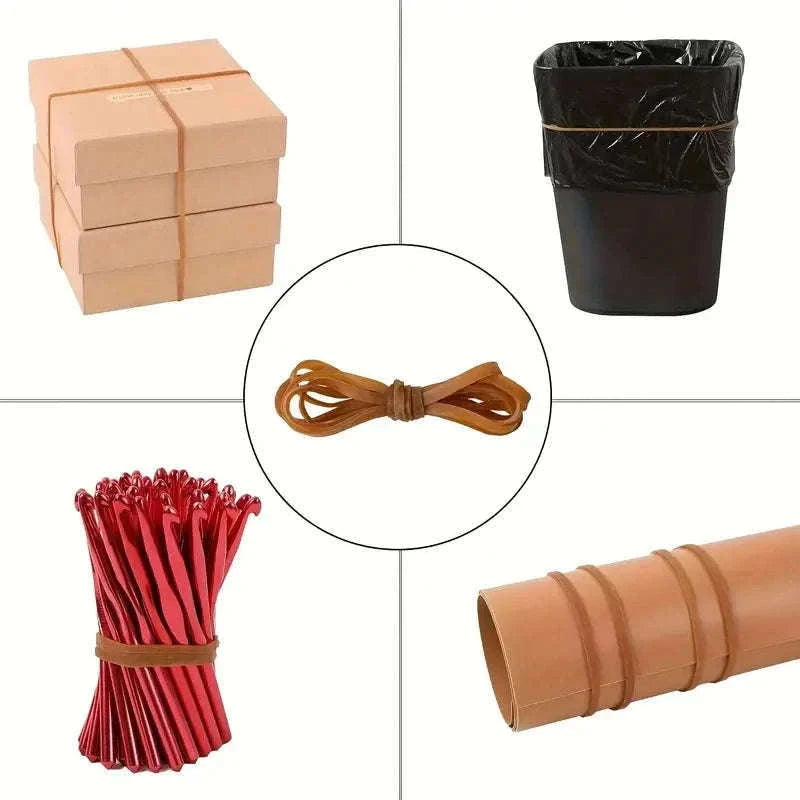 Heavy Duty Rubber Bands for Office, School, and Storage-10pcs / 120MM / 10mm