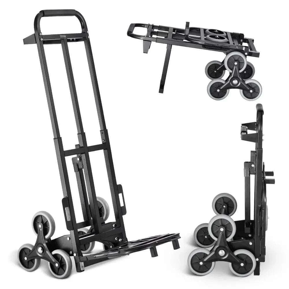 Heavy Duty Stair Climbing Cart with 6 Wheels – 460 lb Dolly-United States