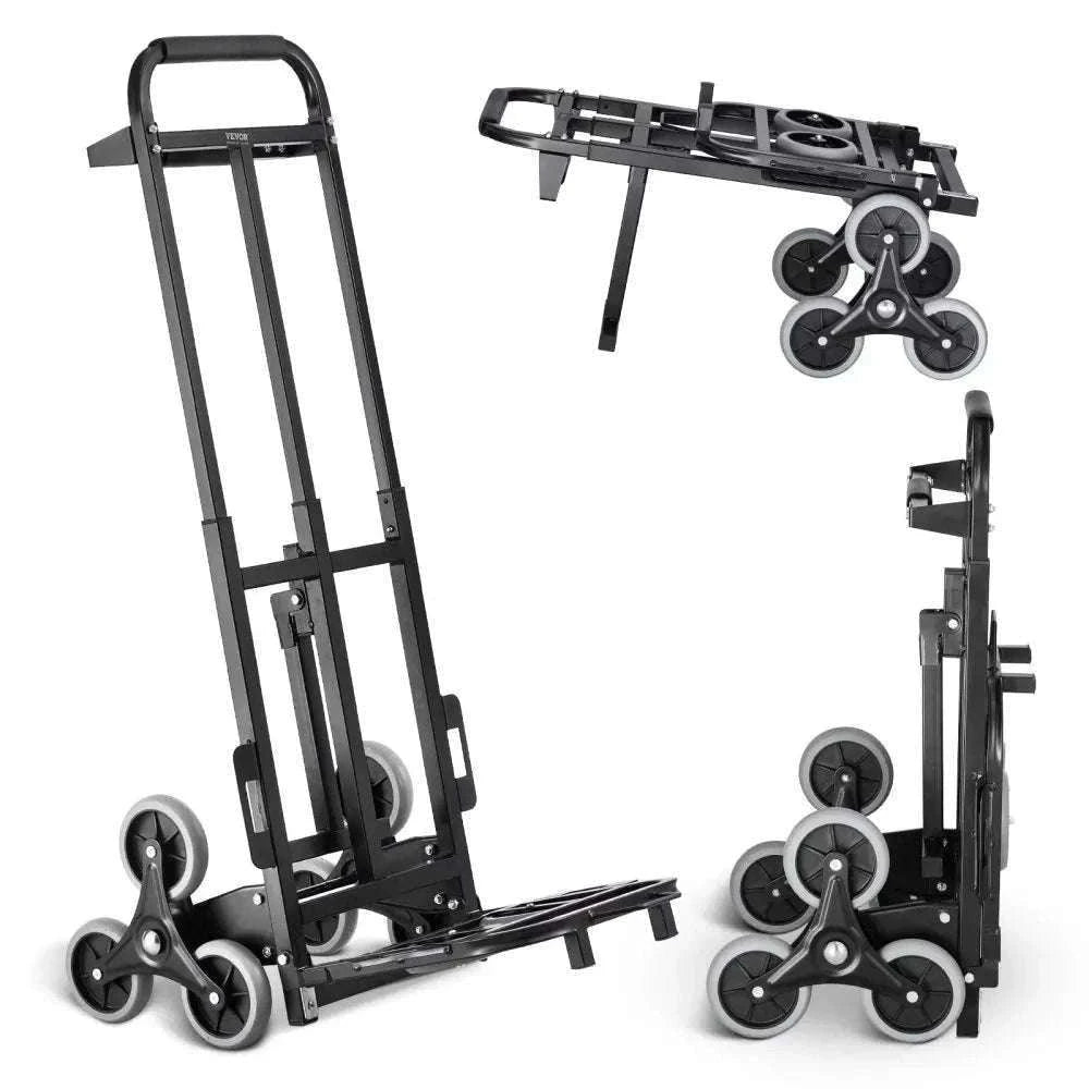 Heavy Duty Stair Climbing Cart with 6 Wheels – 460 lb Dolly-United States