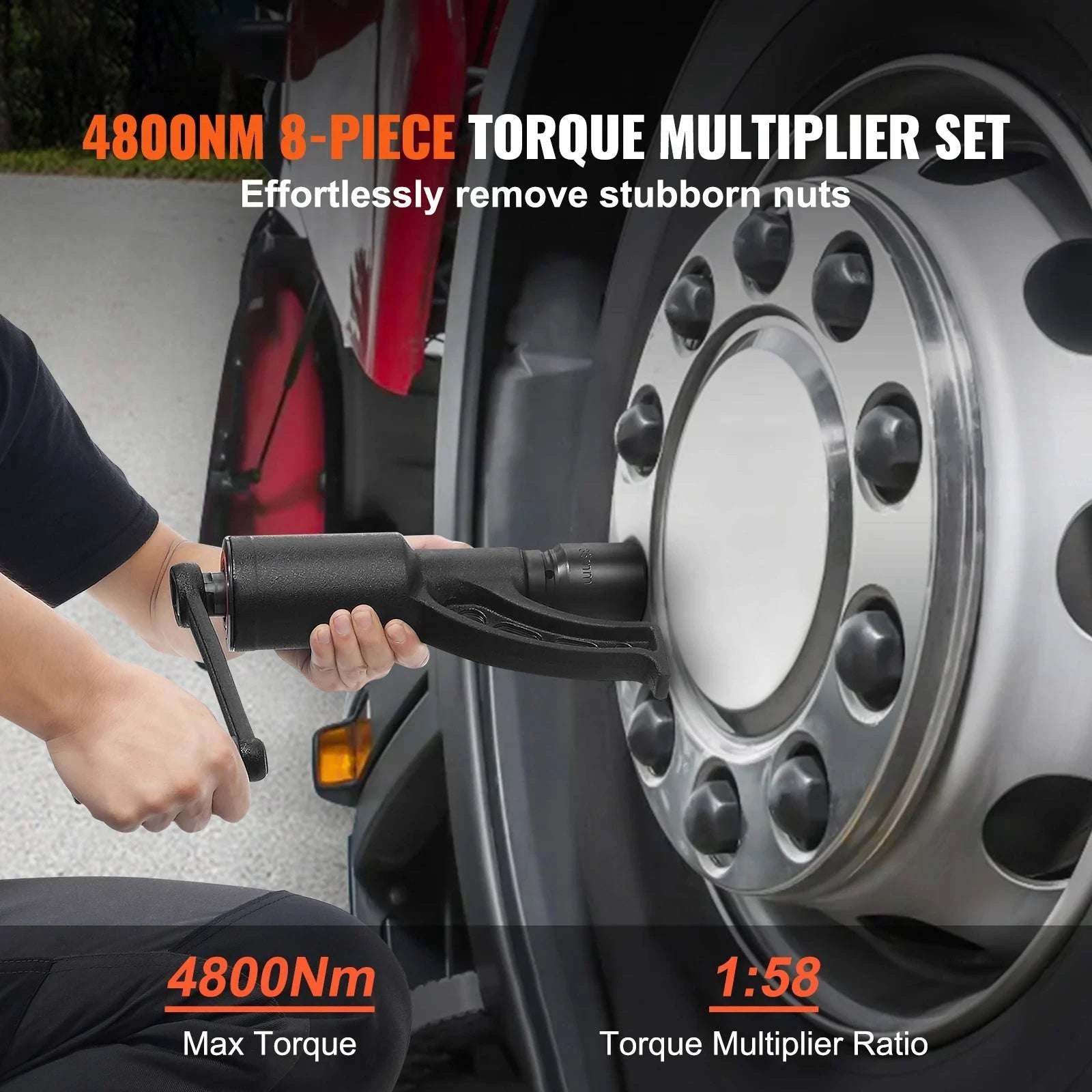 Heavy Duty Torque Multiplier Wrench Set with Sockets & Case-1 to 64 4PCs / france