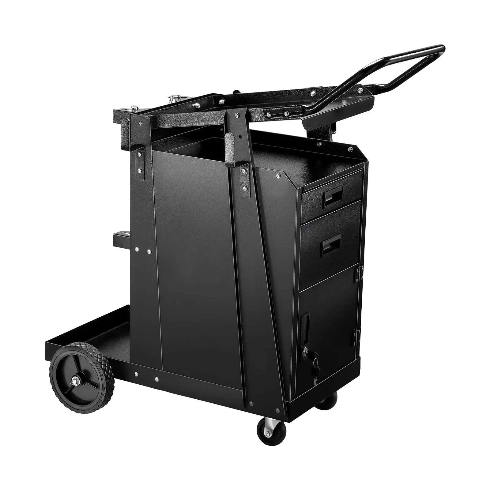 Heavy Duty Welding Cart with Drawers, Lockable Cabinet & Swivel Wheels-WT-178 / CZECH REPUBLIC