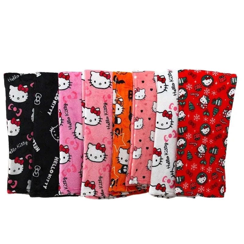 Hello Kitty Flannel Pajama Pants Women Soft Stretch Sleep Bottoms-1pc / S / United States