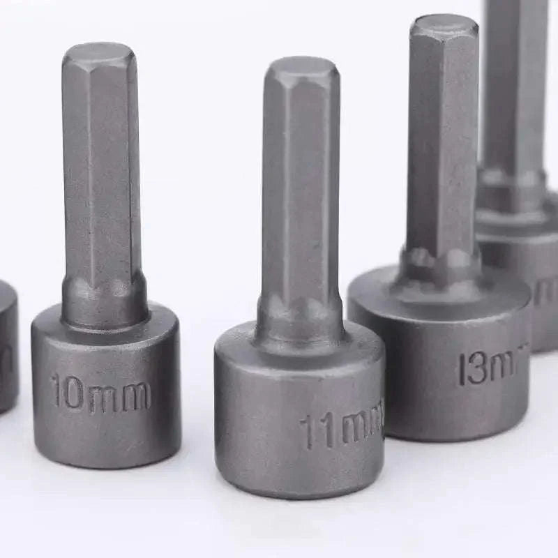 Hex Socket Nut Driver Set 5–13mm Multi-Size Wrench Bit Kit-United States / 9pcs