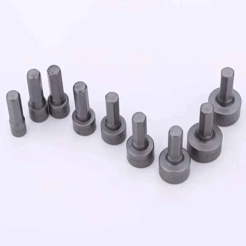 Hex Socket Nut Driver Set 5–13mm Multi-Size Wrench Bit Kit-United States / 9pcs
