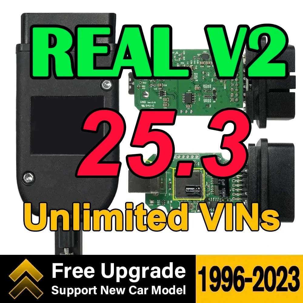 HEX V2 VAG COM Diagnostic Interface with STM32F429-Free Update / Poland / Dutch