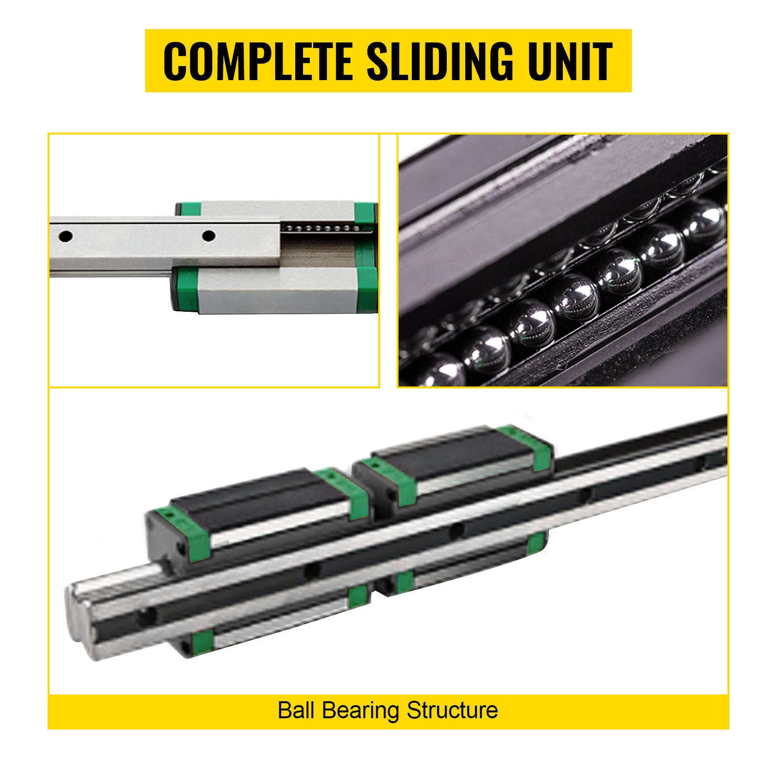 HGR20 Linear Guide Rail Kit with Ballscrew for CNC Machines-2PCS HGR20-700mm / spain