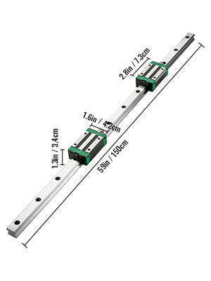 HGR20 Linear Guide Rail Kit with Ballscrew for CNC Machines-2PCS HGR20-700mm / spain