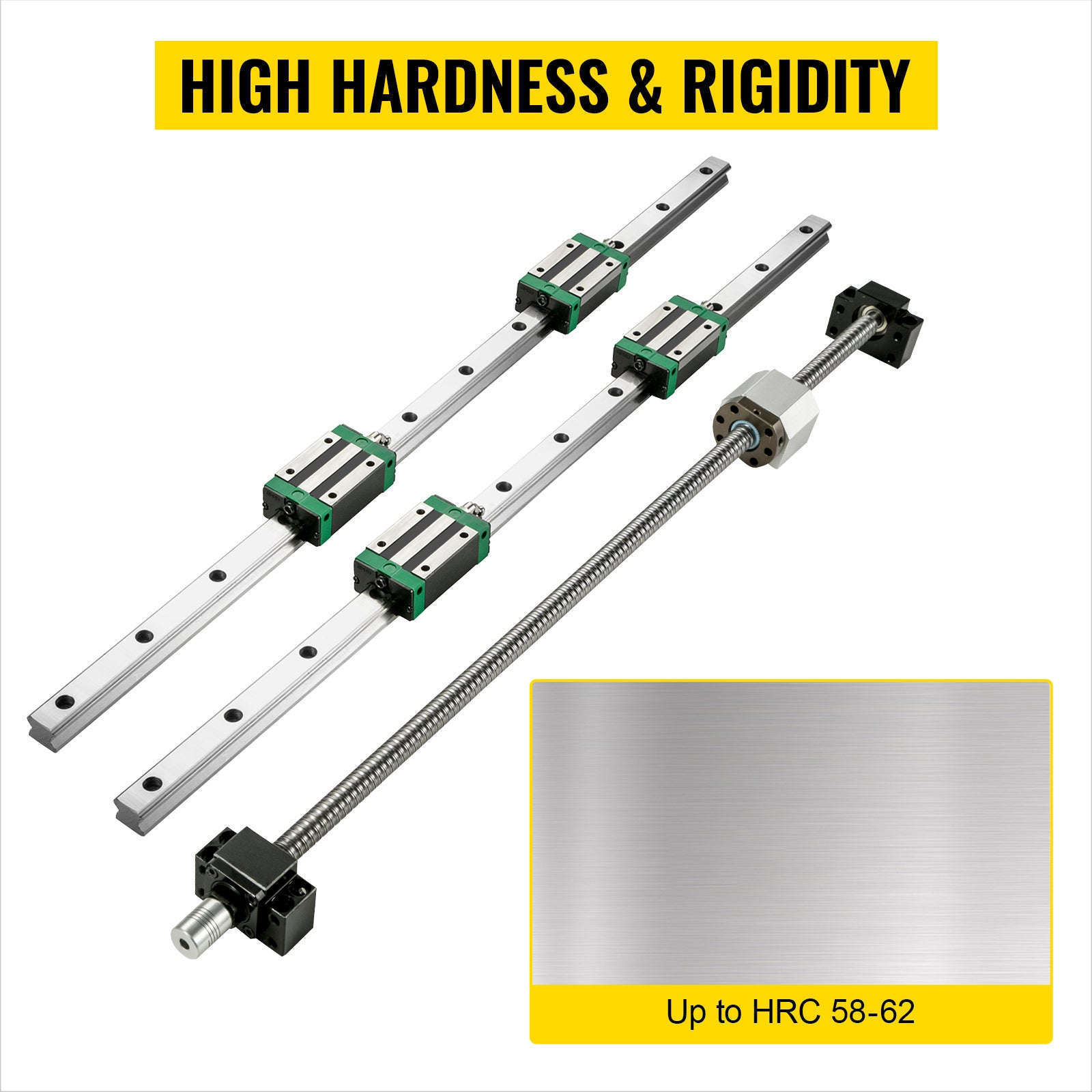 HGR20 Linear Guide Rail Kit with Ballscrew for CNC Machines-2PCS HGR20-700mm / spain
