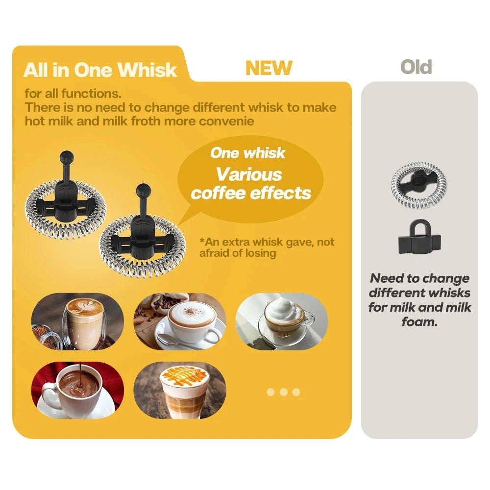 HiBREW Automatic Milk Frother and Warmer M1A-M1A WH / EU