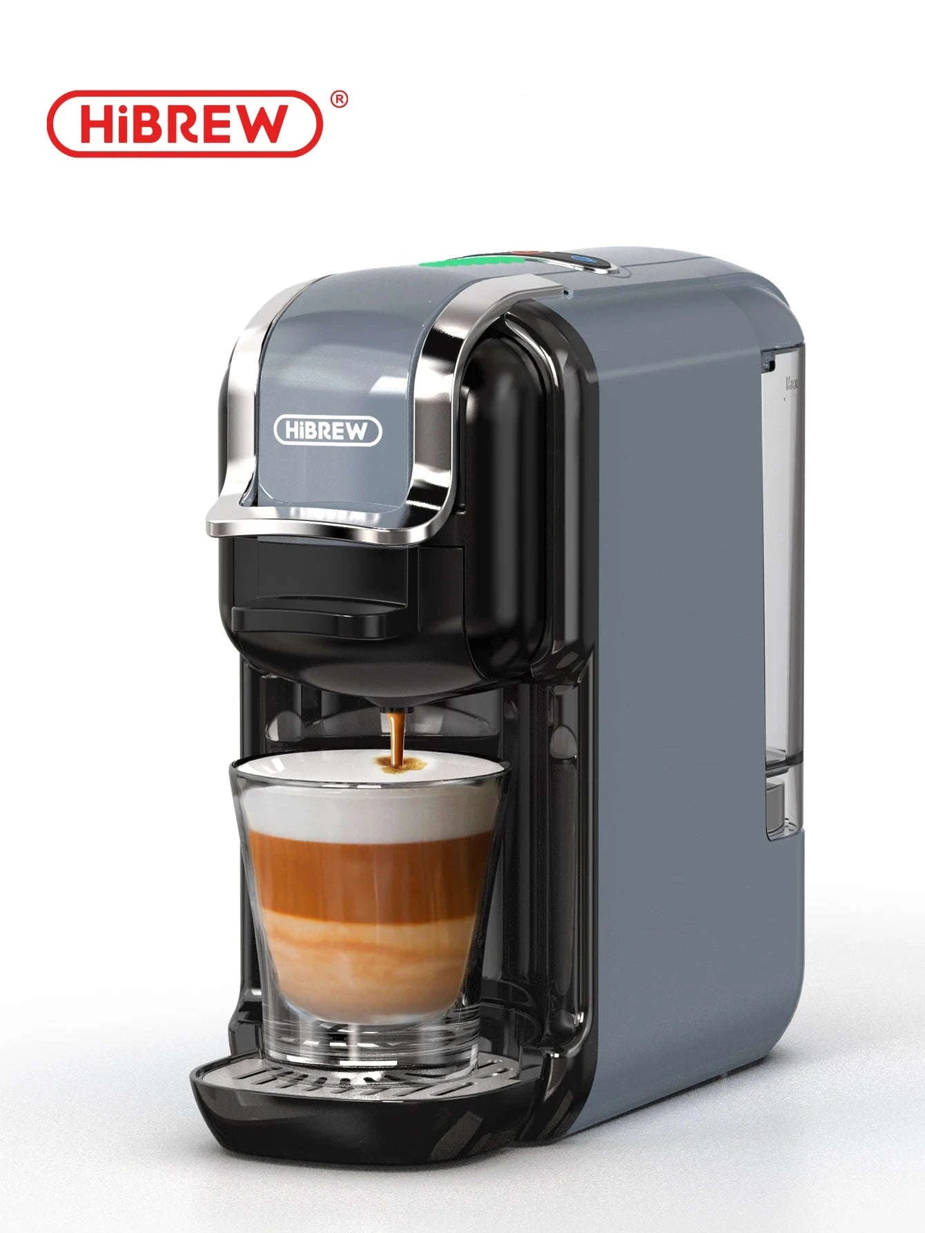 HiBREW Multiple Capsule Coffee Machine 5‑in‑1 Hot & Cold Brewing-H2B BK / spain / UK