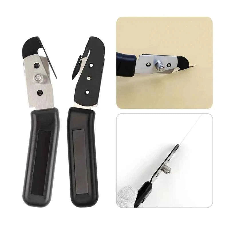 Hidden Blade Safety Utility Knife for Vinyl and Film Cutting-cutter and 2 blades