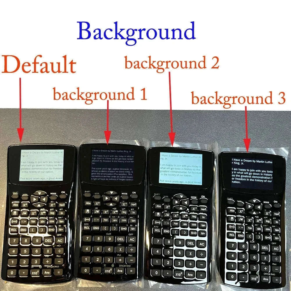 Hidden Calculator Media Player with 4GB Memory and E‑Book Reader-H888-Black / H888-4G