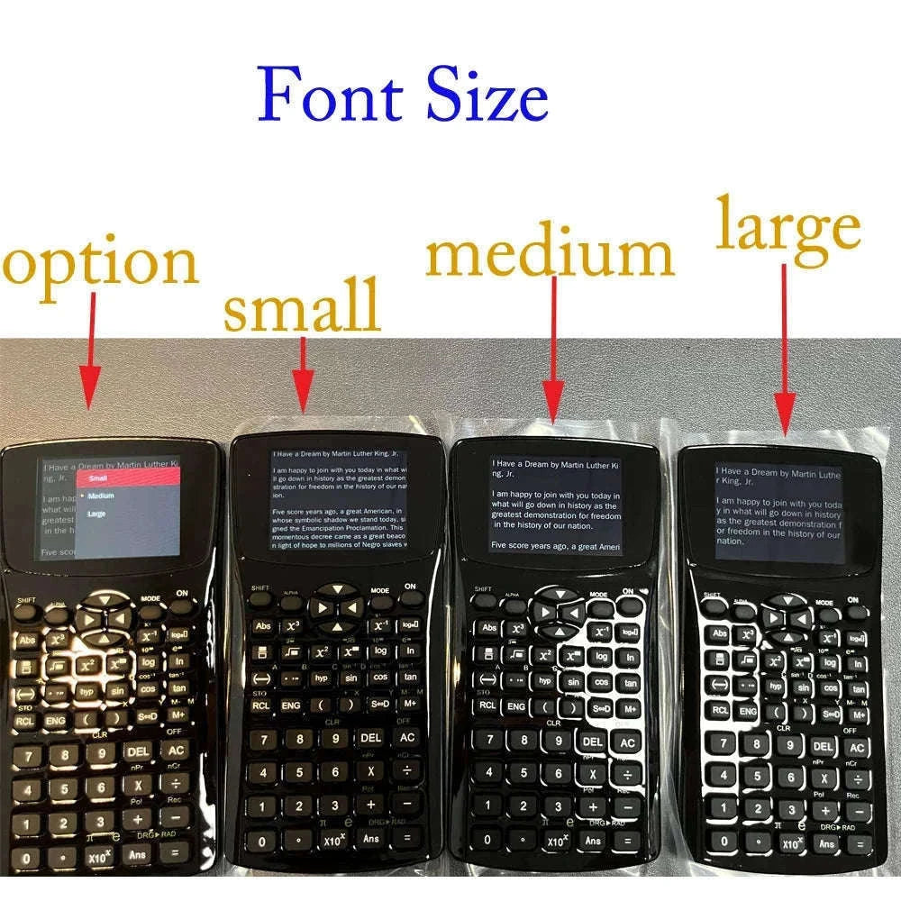 Hidden Calculator Media Player with 4GB Memory and E‑Book Reader-H888-Black / H888-4G