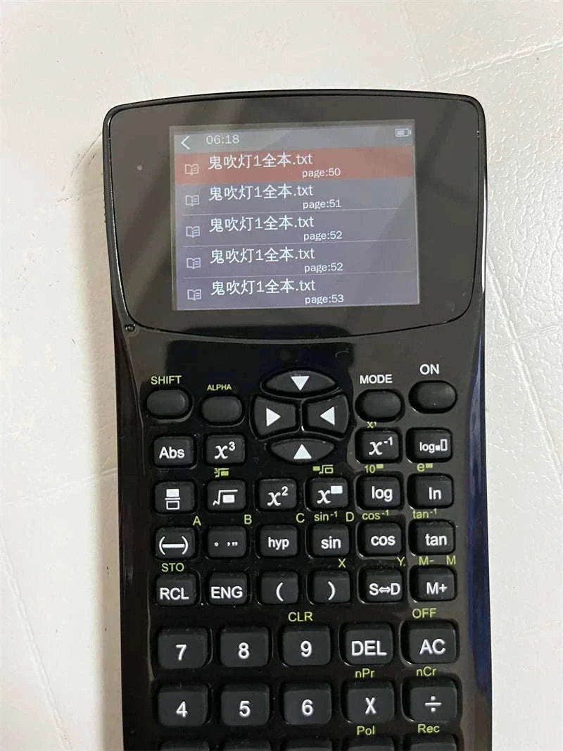 Hidden Calculator Media Player with 4GB Memory and E‑Book Reader-H888-Black / H888-4G