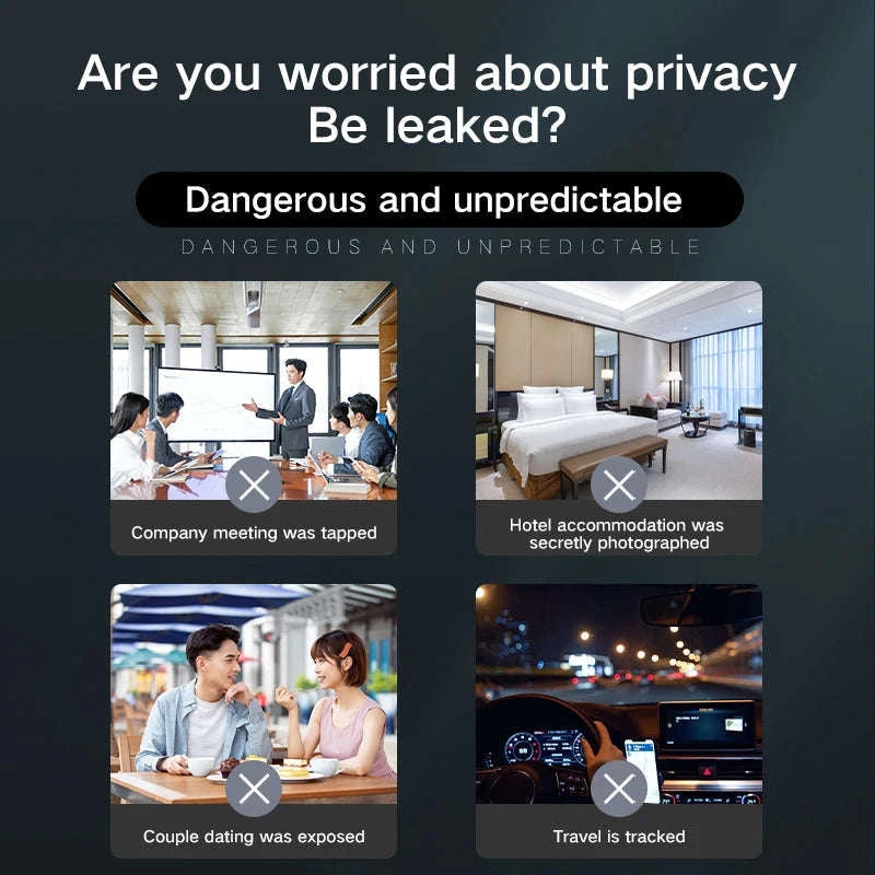 Hidden Camera Detector for Professional Privacy Protection-k18s camera detector