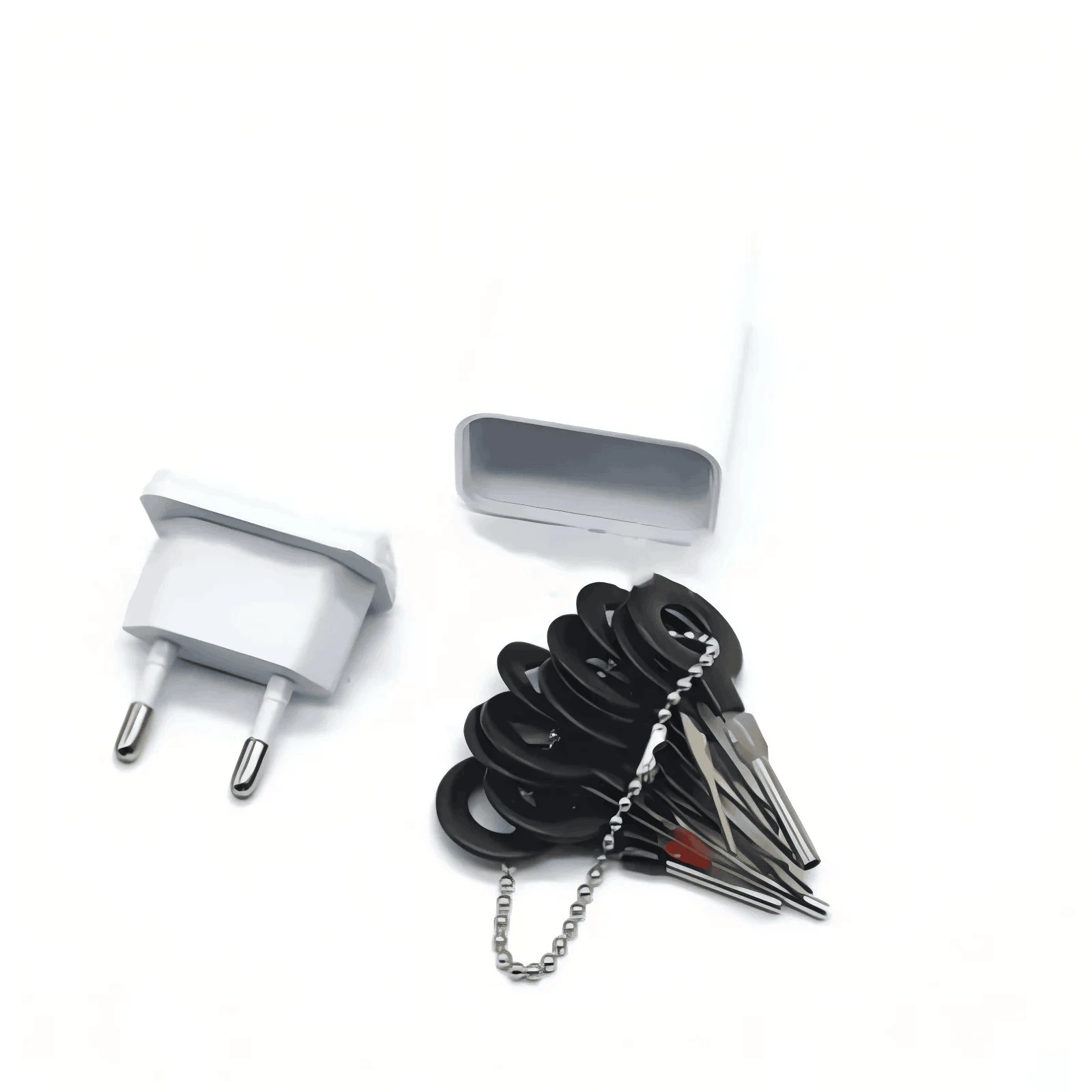 Hidden Charger Safe with Secret Compartment for Valuables-Default Title