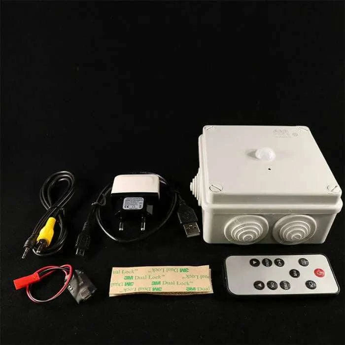 Hidden Junction Box Spy Camera with PIR Motion Detection 55-Day Standby-Default Title
