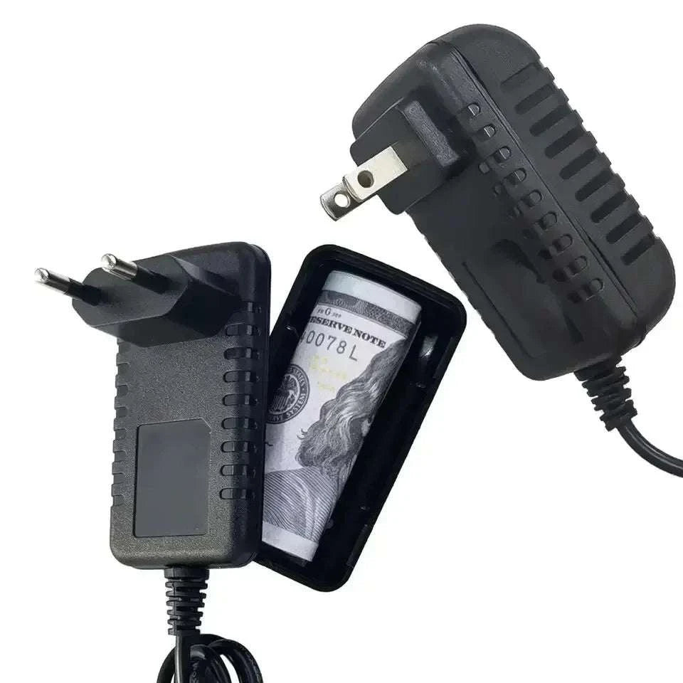 Hidden Plug Wall Safe Box for Cash, Keys & Valuables Storage-EU - Long Cable