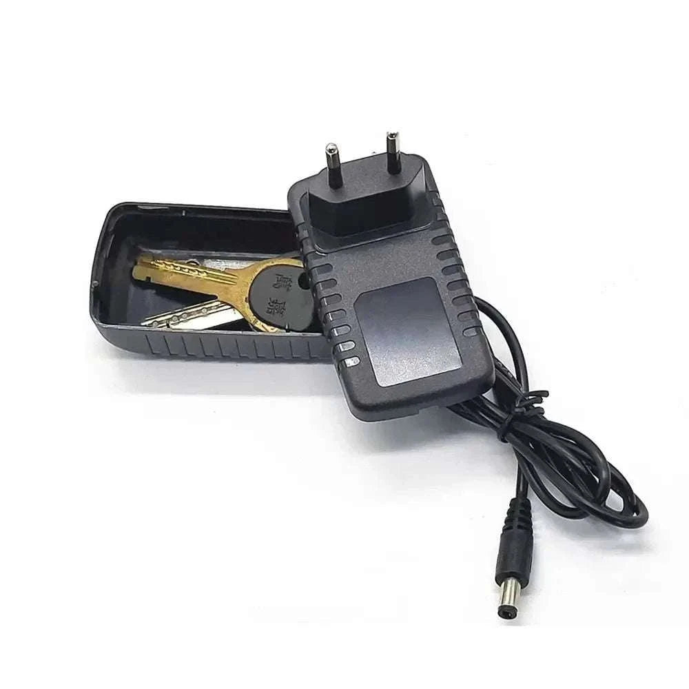 Hidden Plug Wall Safe Box for Cash, Keys & Valuables Storage-EU - Long Cable