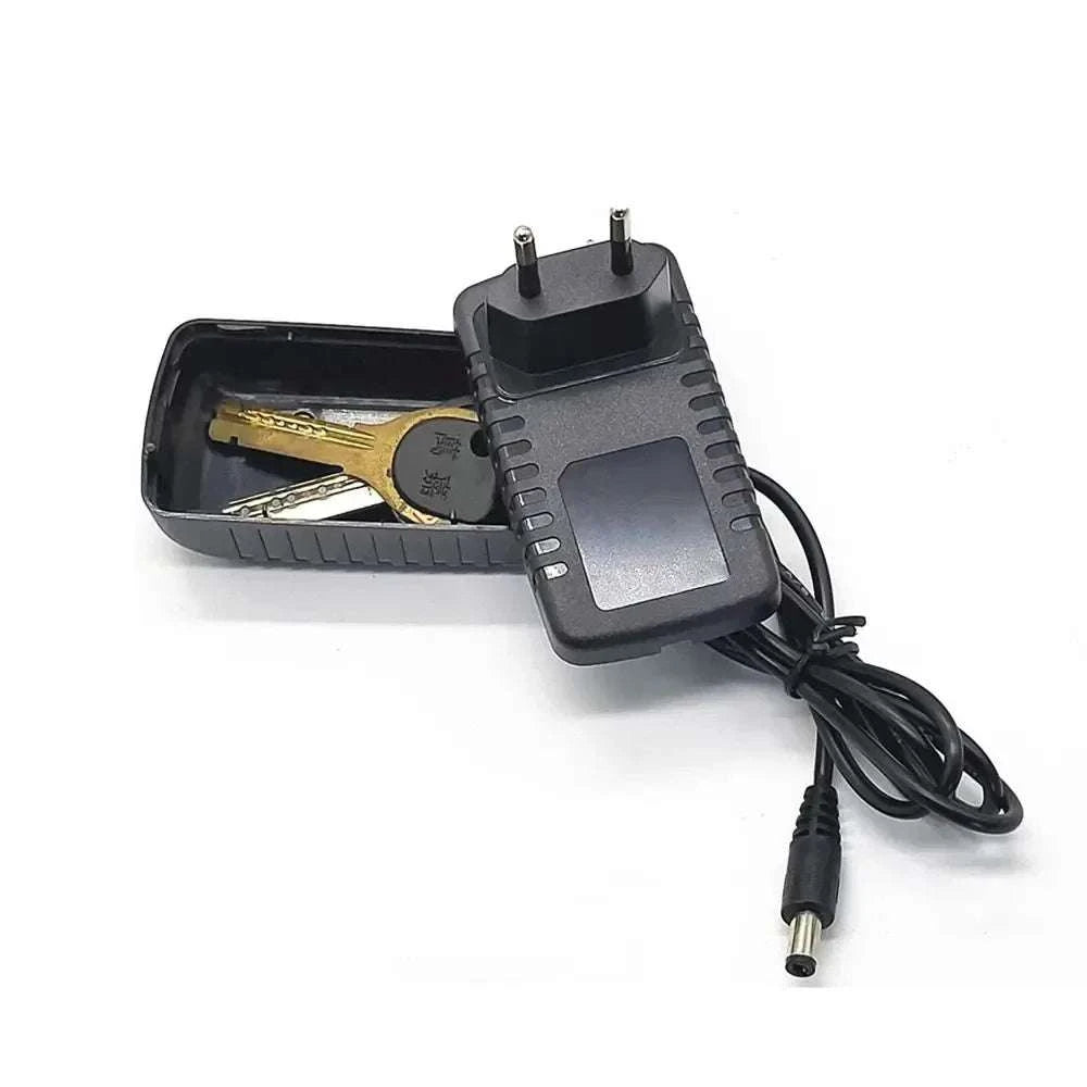 Hidden Plug Wall Safe Box for Cash, Keys & Valuables Storage-EU - Long Cable