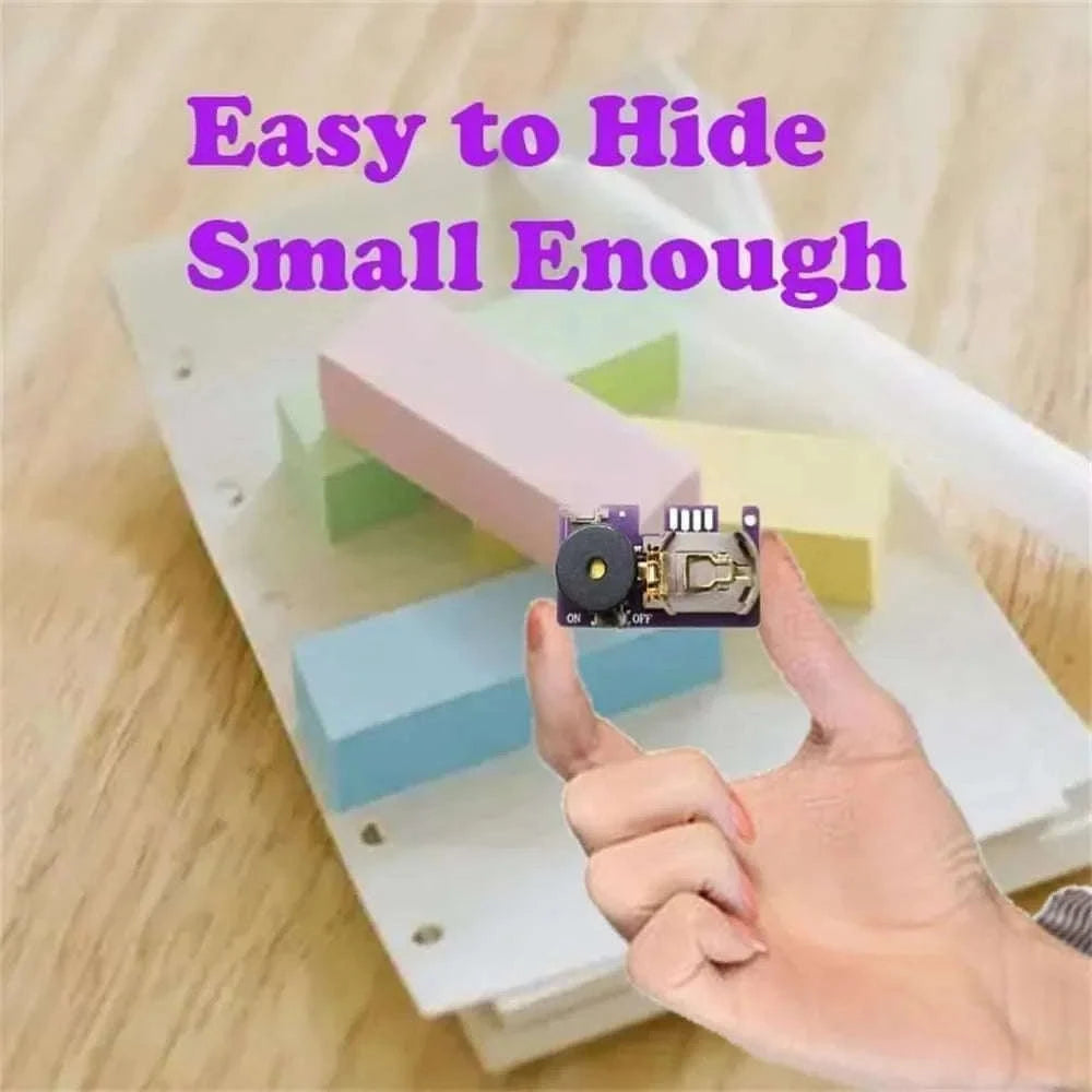 Hidden Prank Noise Generator with Realistic Buzz and Annoying Sounds-Red
