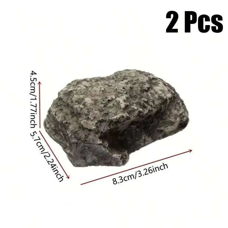 Hidden Rock Key Box for Outdoor Spare Key Storage-5Pcs