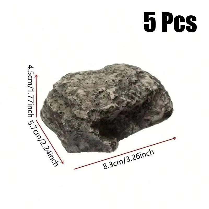 Hidden Rock Key Box for Outdoor Spare Key Storage-5Pcs