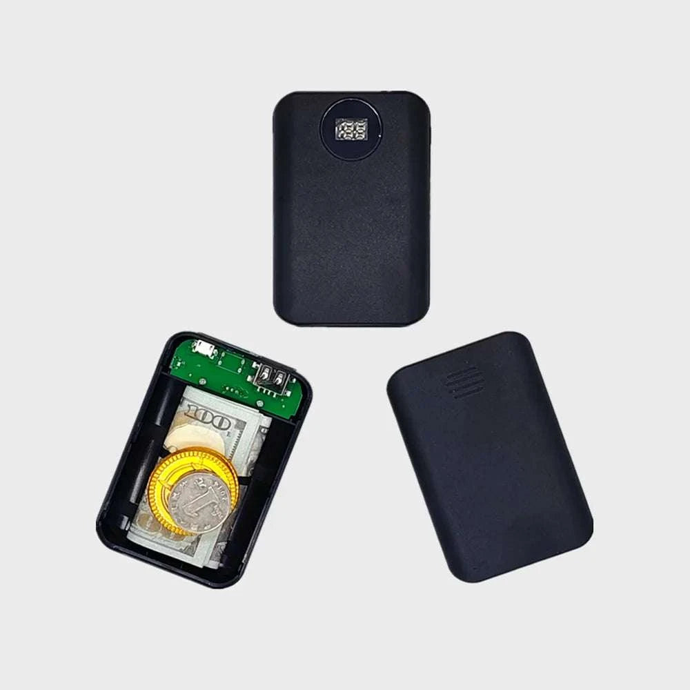 Hidden Storage Box Disguised as Power Bank or Medicine Case-A
