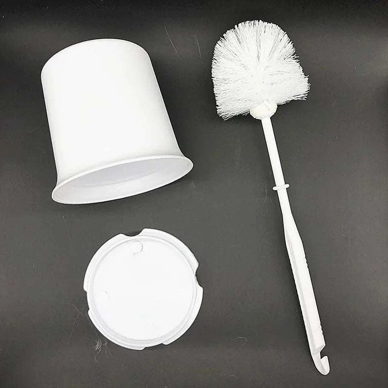 Hidden Toilet Brush Safe Stash Box with Smell Proof Bag-WHITE