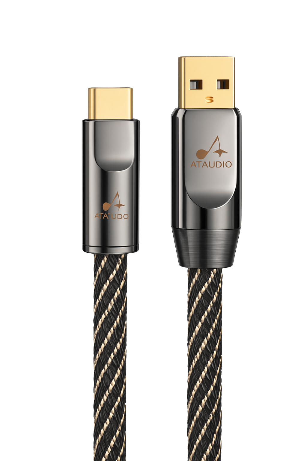 HiFi USB OTG lydkabel Type C/A til Type B til DAC og lydkort