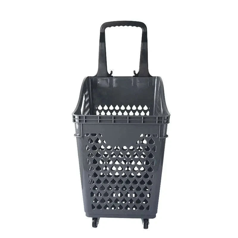 High Back Shopping Trolley Basket-10 high-backed baske