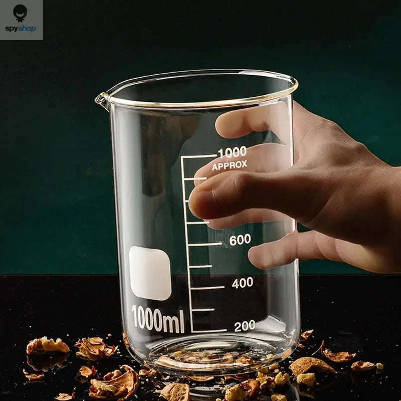 High Borosilicate Glass Measuring Cup – Precision, Heat Resistance, Versatile Use-50ml