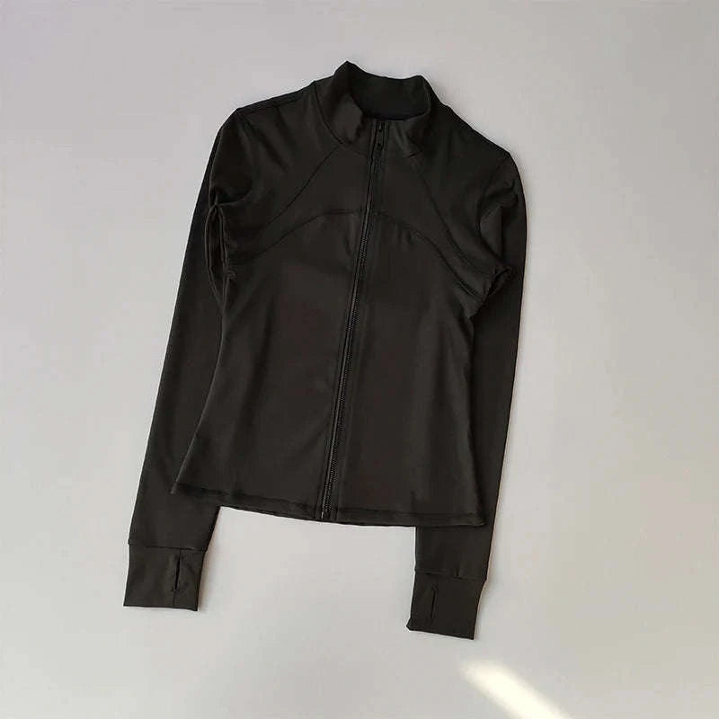 High-End Women's Yoga Jacket-M / beige
