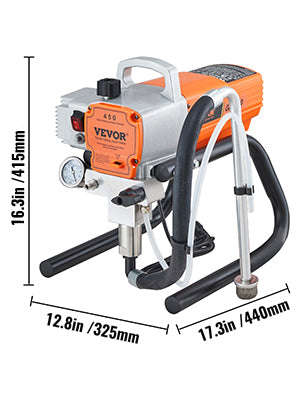 High‑Pressure Airless Wall Paint Spray Gun Machine-2200W / CZECH REPUBLIC