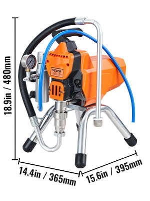 High‑Pressure Airless Wall Paint Spray Gun Machine-2200W / CZECH REPUBLIC