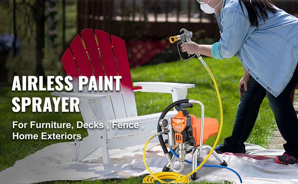 High‑Pressure Airless Wall Paint Spray Gun Machine-2200W / CZECH REPUBLIC