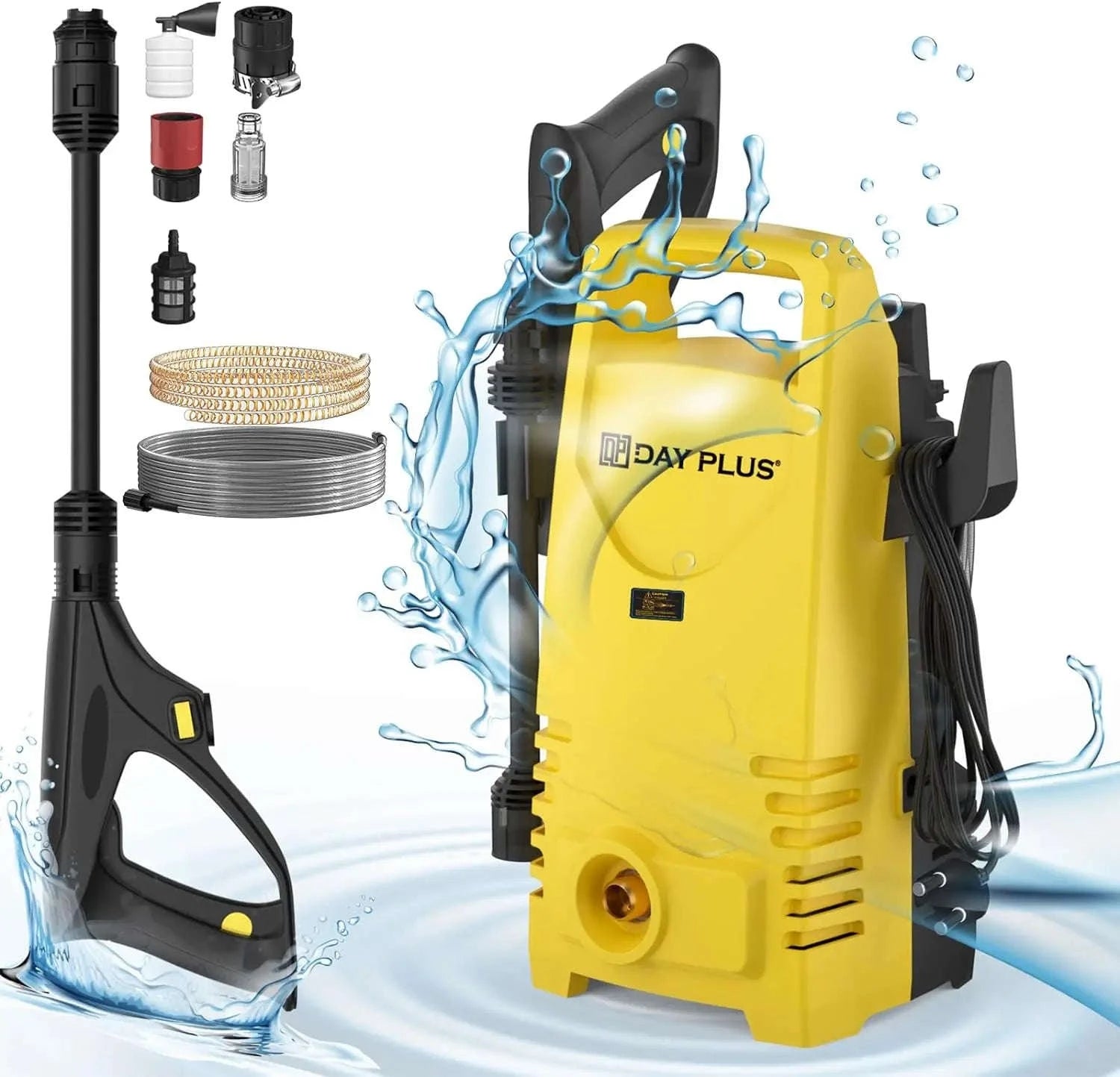 High Pressure Washer with 3‑in‑1 Power Jet Nozzle-United States