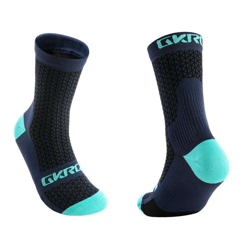 High-Quality Cycling Compression Socks – Unisex Sports Socks-tiaohong