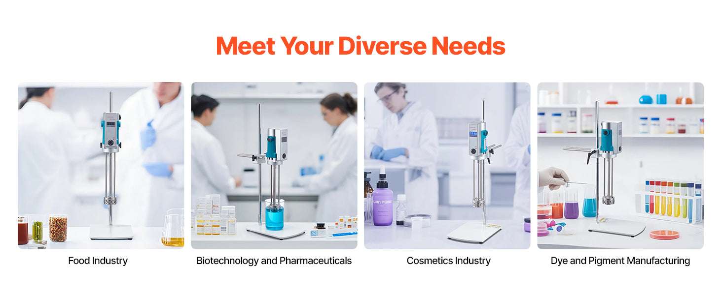 High Speed Laboratory Homogenizer with Digital Display Control-300W TypeB / United States