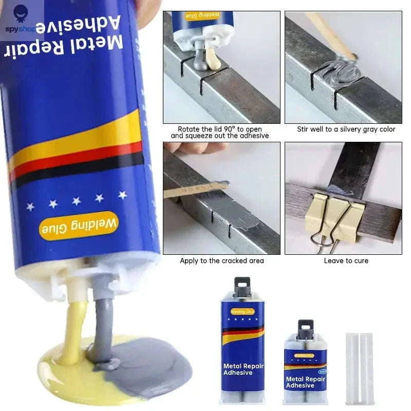 High Strength AB Glue Metal Repair Sealant for Tough Repairs-100g