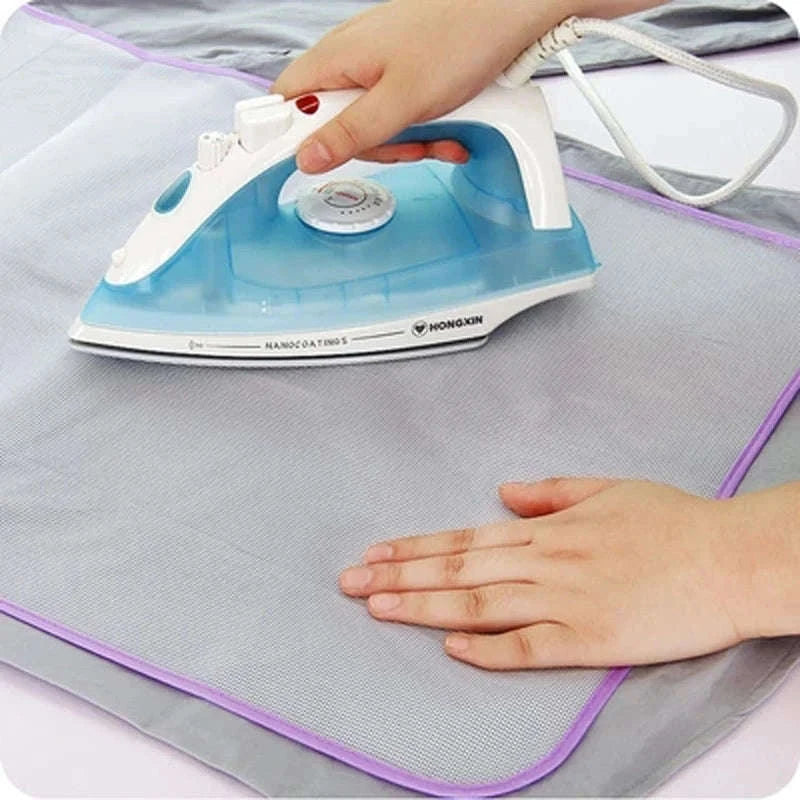 High Temperature Ironing Mesh Cloth Pad-40x60cm-random-5pcs