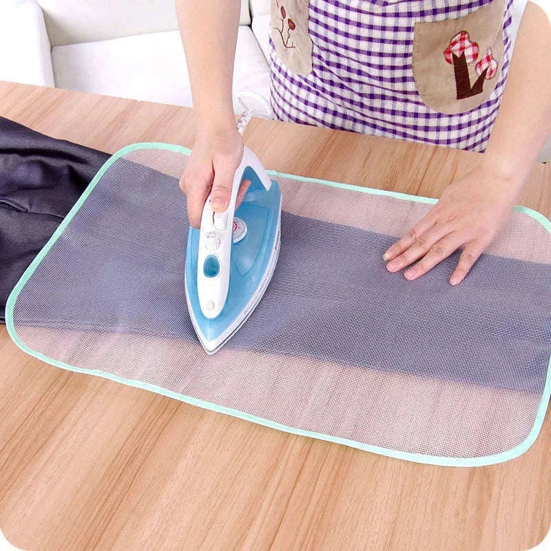High Temperature Ironing Mesh Cloth Pad for Safer Ironing-40x60cm-random-5pcs