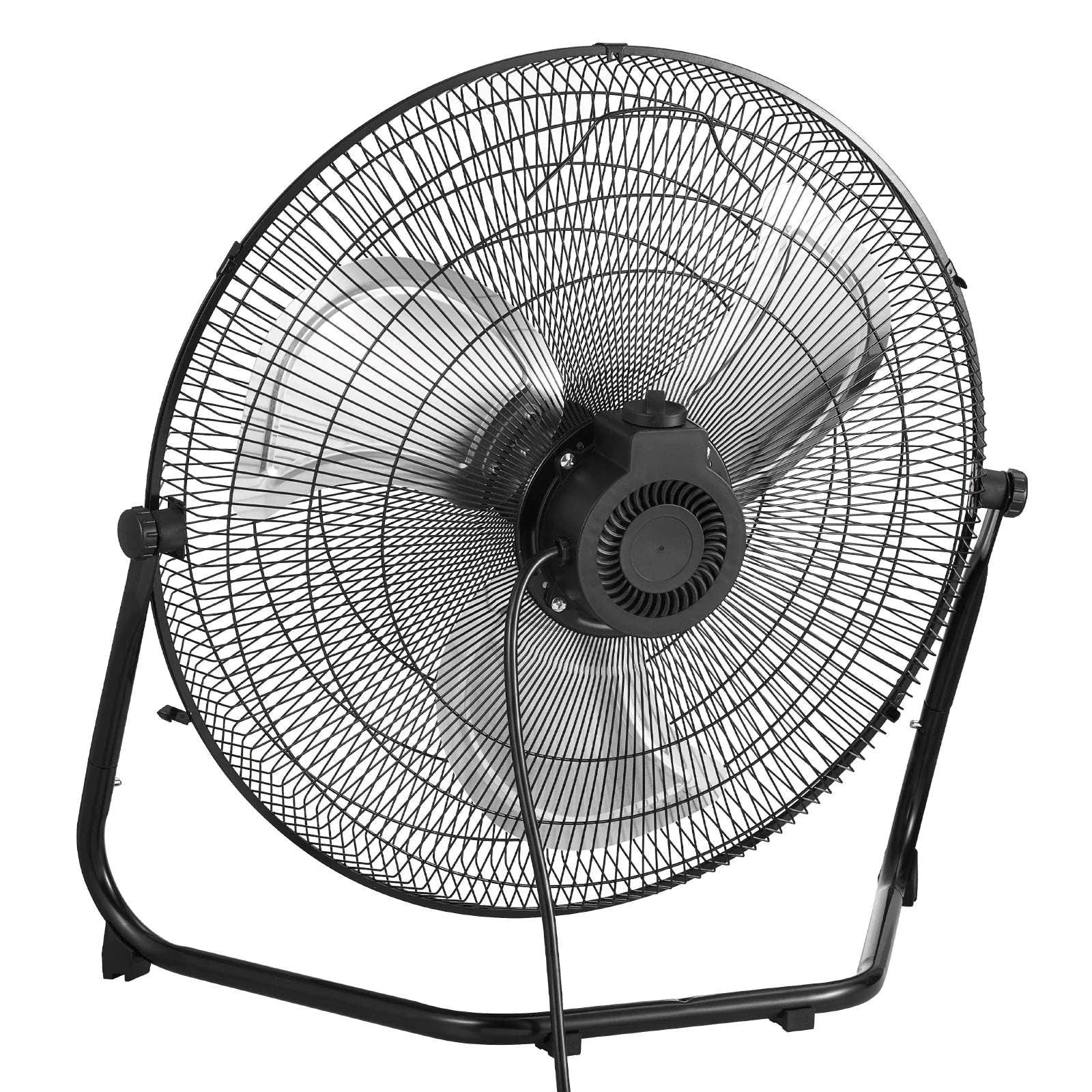 High Velocity Industrial Floor Fan 4800 CFM 3-Speed Tilt-18in 1pcs / United States